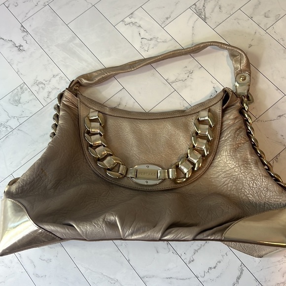 VERSACE HANDBAG GOLD - Picture 4 of 4